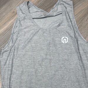 Neleus Grey Compression Tank (x2)